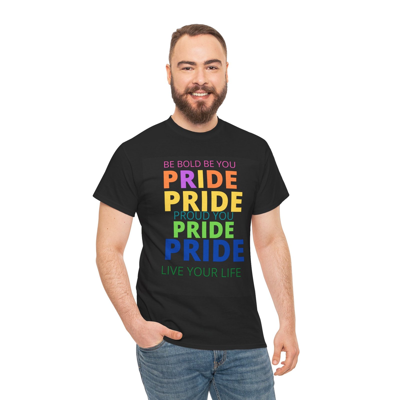 Unisex Heavy Cotton Tee - Image 5