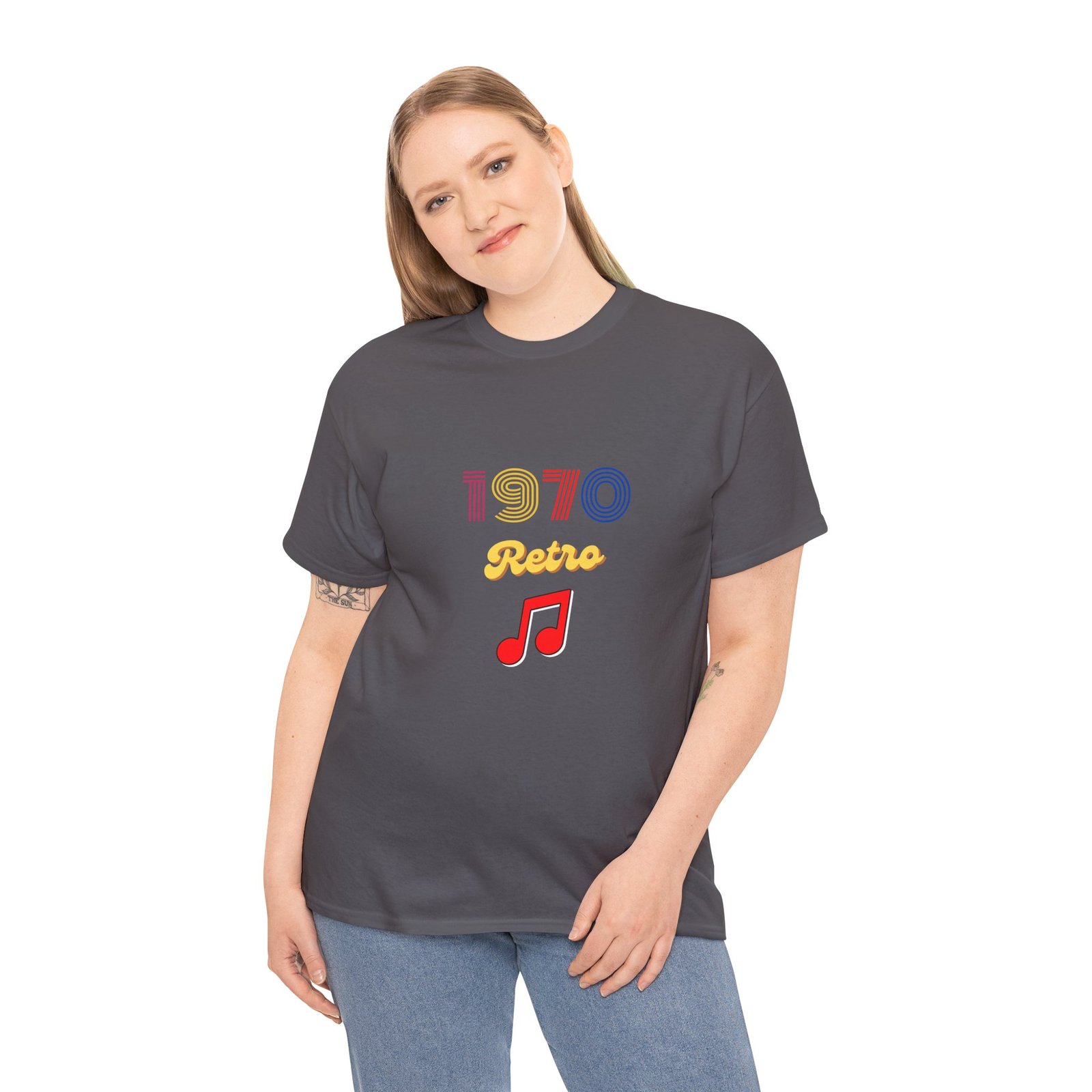 Unisex Heavy Cotton Tee - Image 4