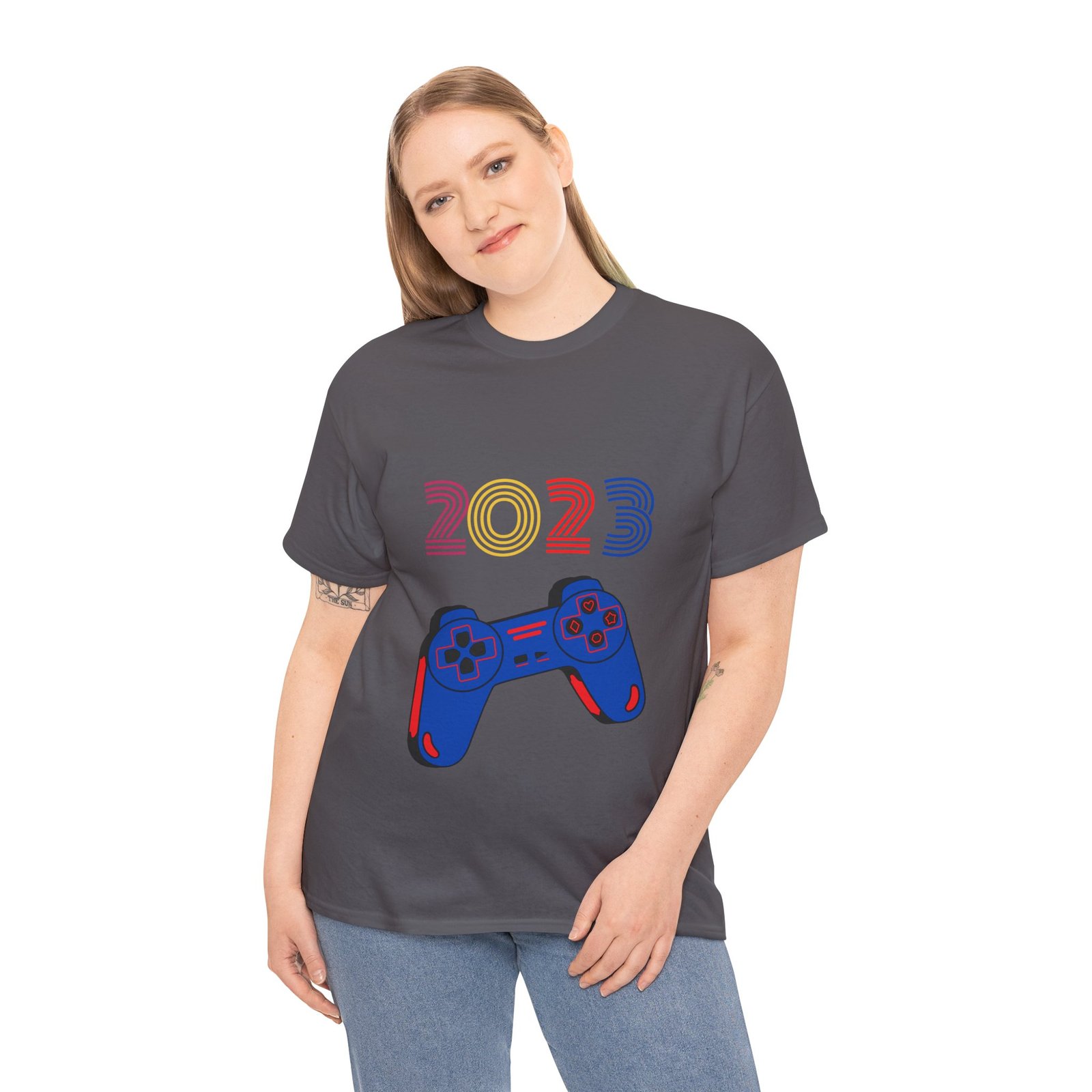 Unisex Heavy Cotton Tee - Image 4