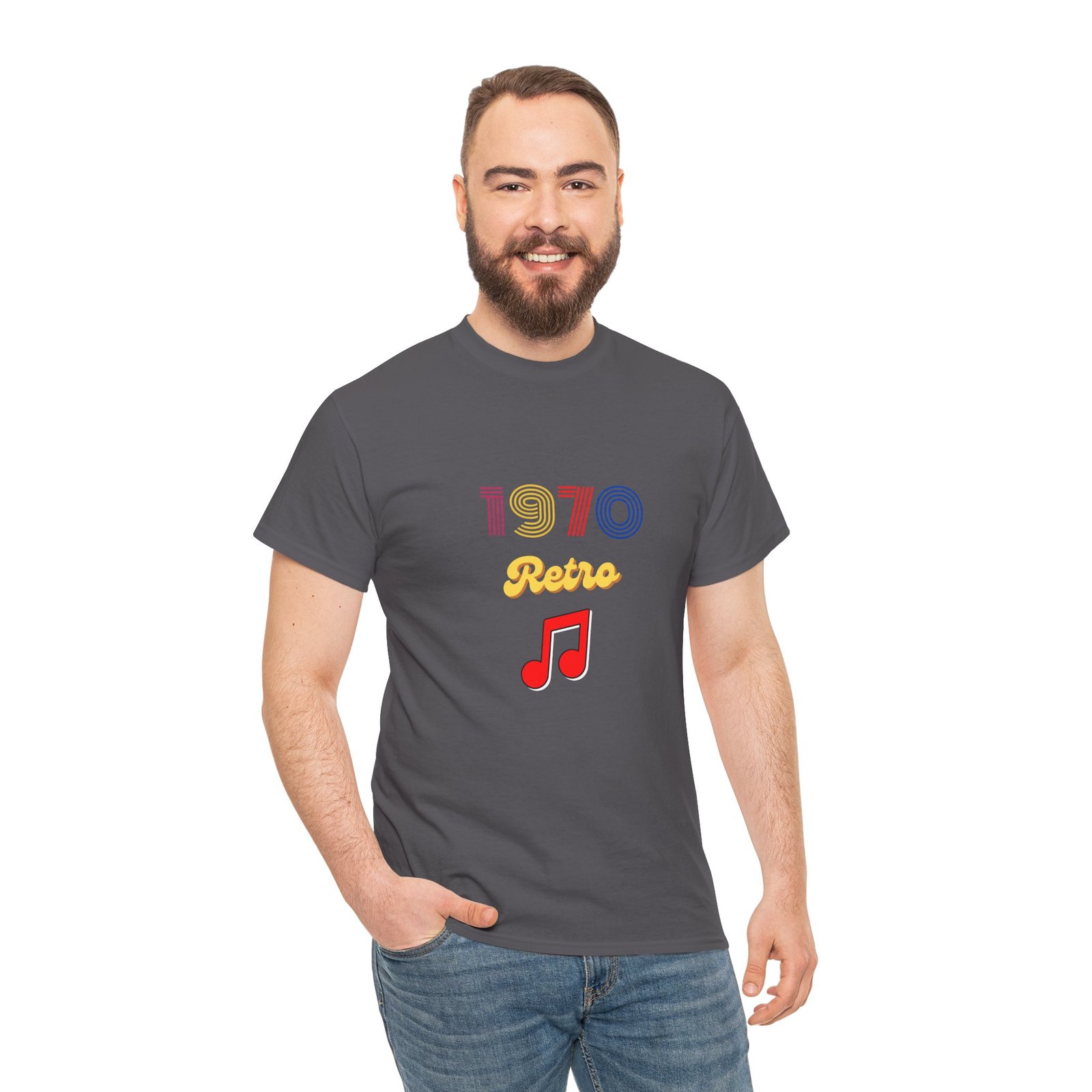 Unisex Heavy Cotton Tee - Image 5