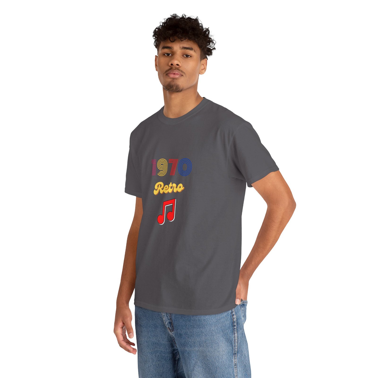 Unisex Heavy Cotton Tee - Image 6