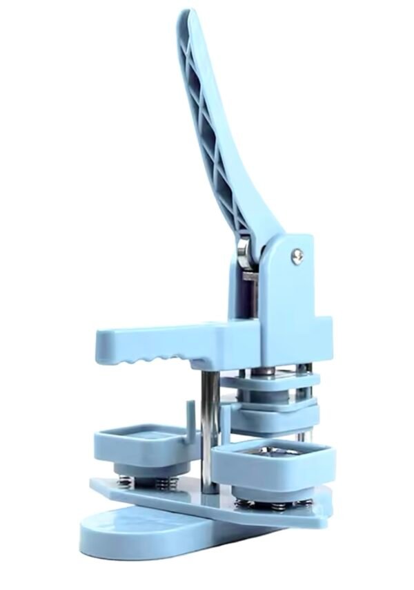 50x50mm Square Badge Button Maker – Hand Press Machine for DIY Pins, Buttons, and Refrigerator Magnets